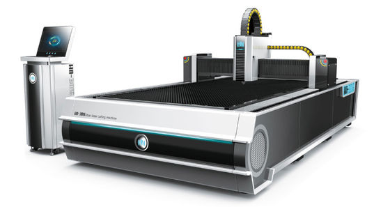 1000w w pełni automatyczna maszyna do cięcia laserem światłowodowym 100M / min Biała HN-3015