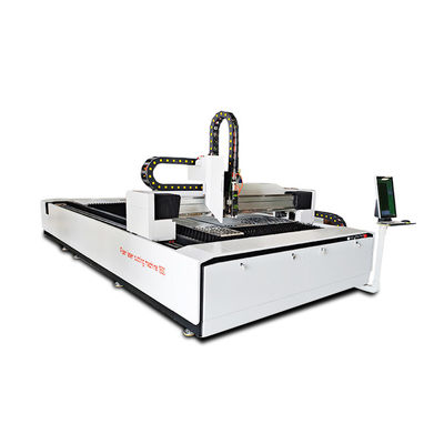 100m / min Maszyna do cięcia laserem CNC z włókna metalowego do blachy aluminiowej 3015 3000W