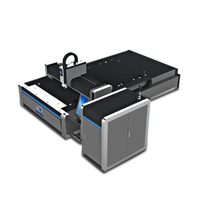 Metalowa maszyna do cięcia laserem światłowodowym 60000 mm / min Sterowanie CAD